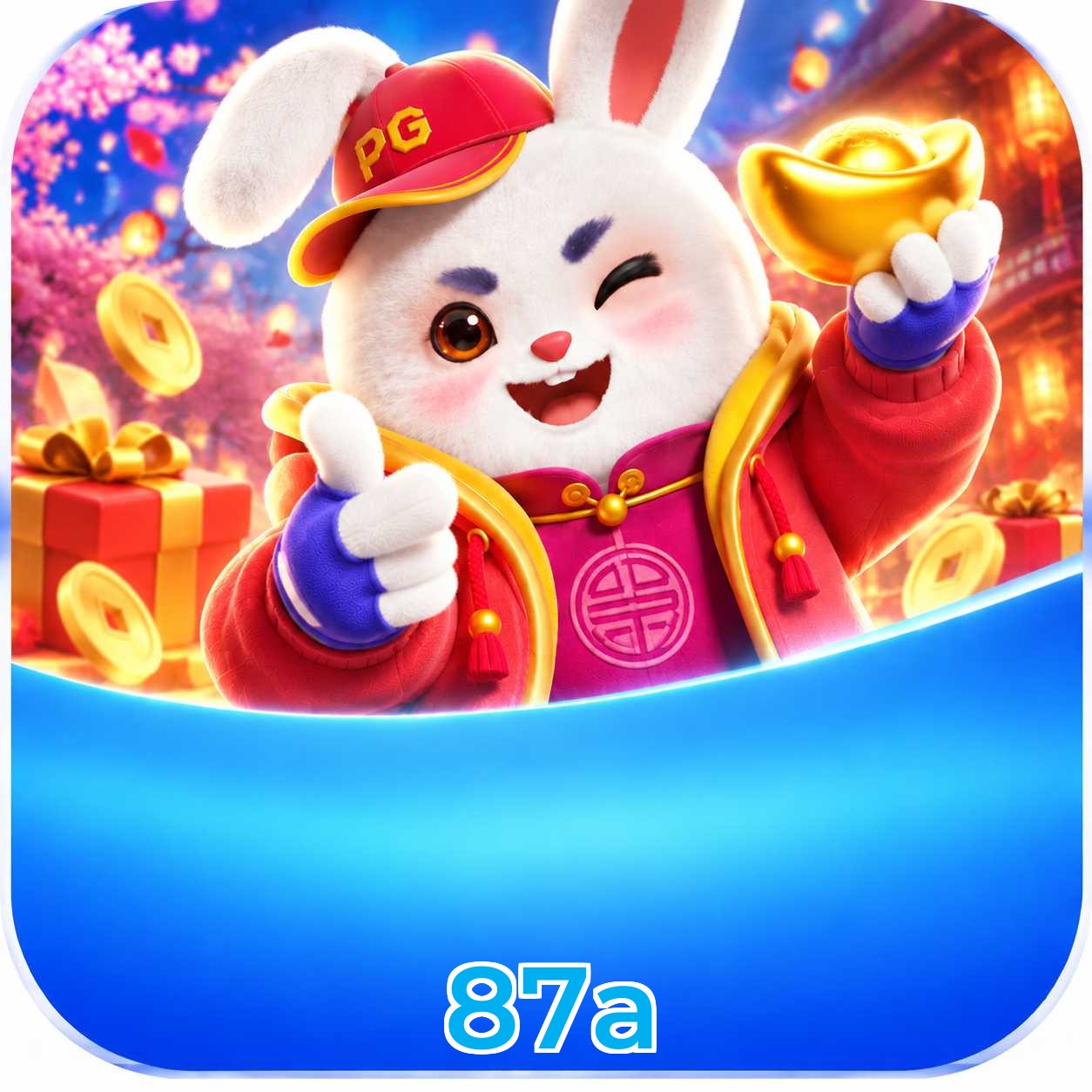 Interface de jogos na 87a incluindo Plushie Frenzy